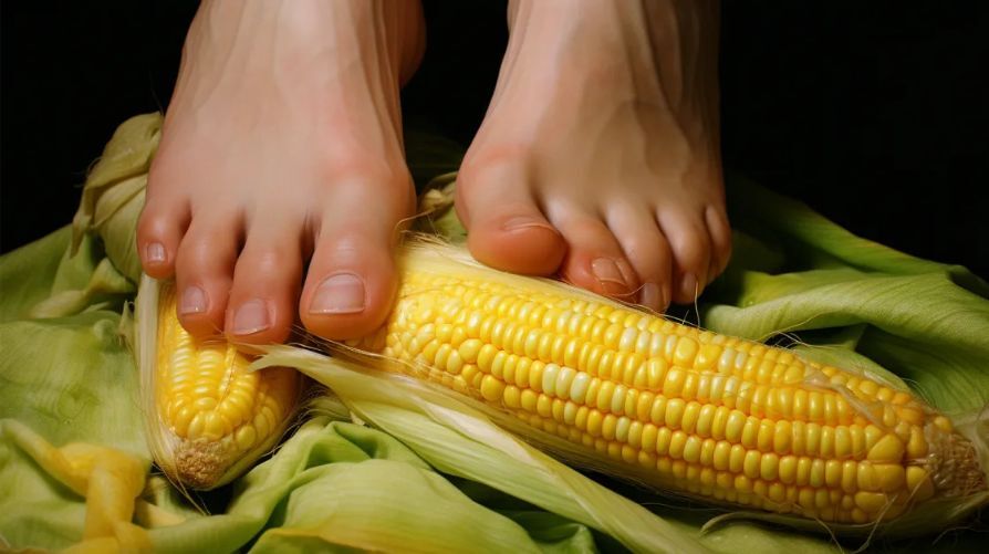 Removing a corn on bottom of foot sales
